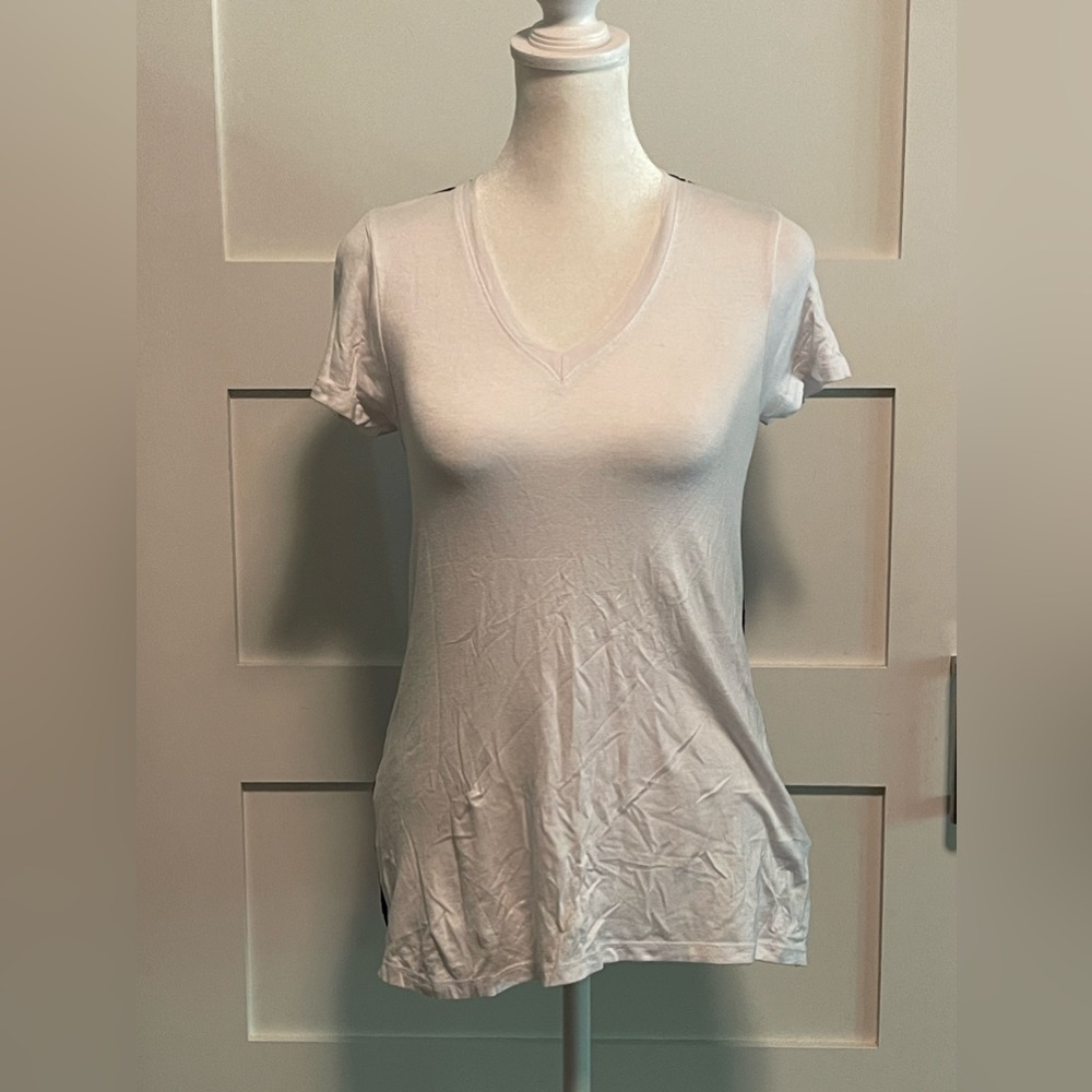 House Of Harlow 1960 Short Sleeve White Tee Size Small
